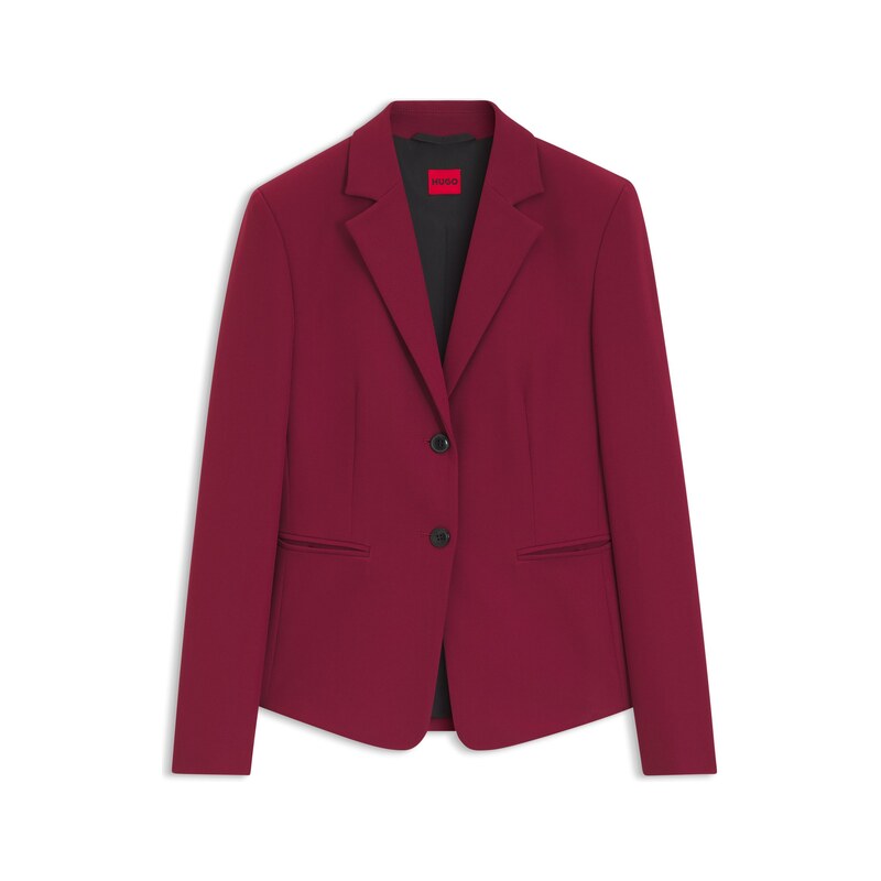 HUGO Slim-fit blazer in stretch material