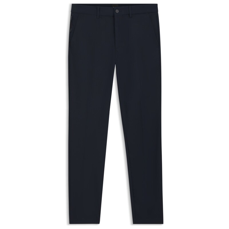 BOSS Slim-fit trousers in four-way stretch fabric