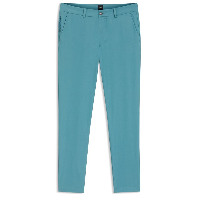 BOSS Slim-fit trousers in four-way stretch fabric