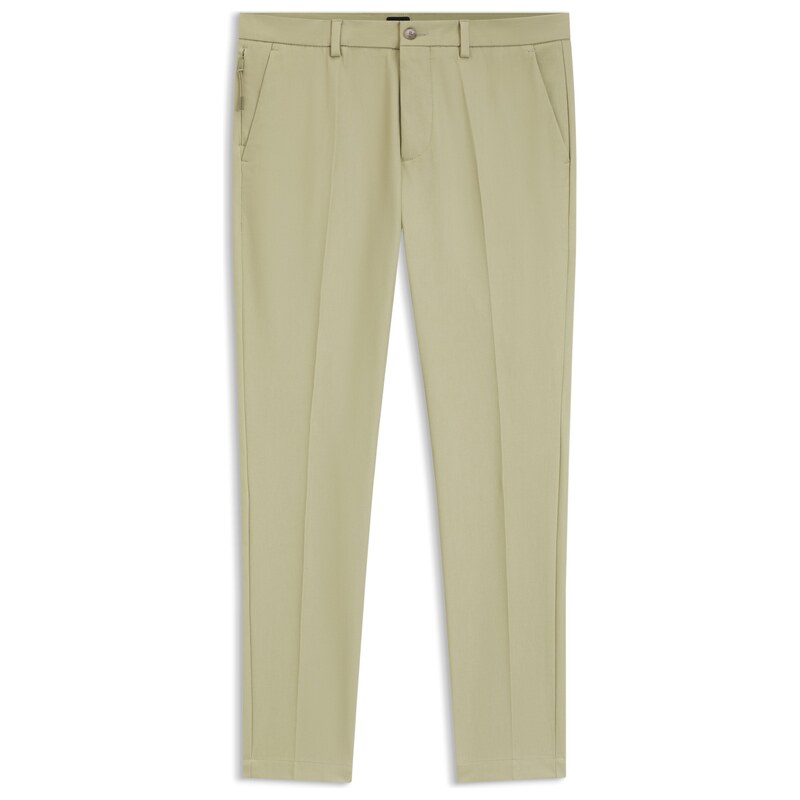 BOSS Slim-fit trousers in four-way stretch fabric