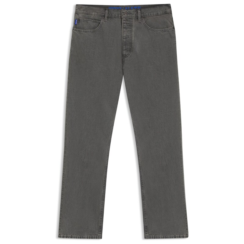 HUGO Baggy-fit jeans in grey denim