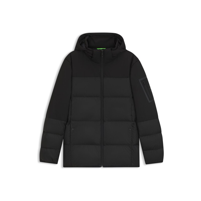 BOSS Water-repellent jacket with down filling and detachable