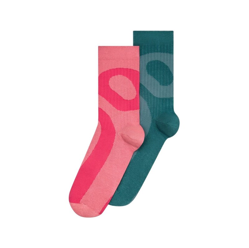 Unisex ponožky On Liquid Logo Sock High 2-pack
