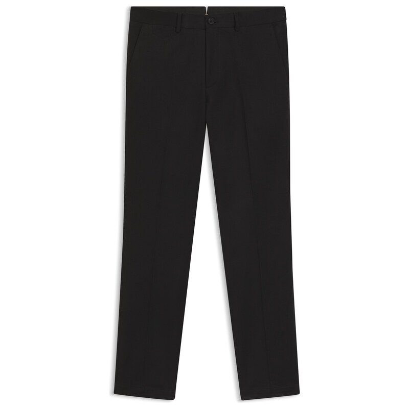 BOSS Slim-fit trousers in cotton, cashmere and stretch