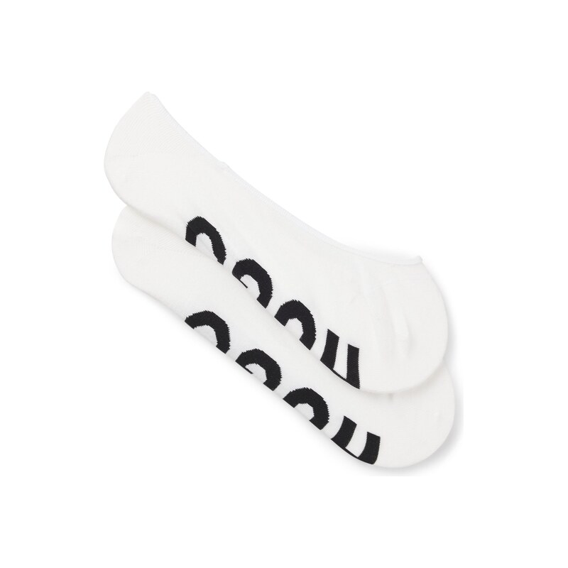 HUGO Two-pack of invisible socks with logos