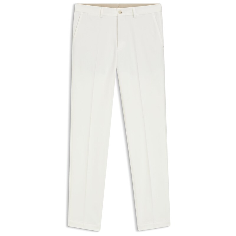 BOSS Slim-fit trousers in cotton, cashmere and stretch