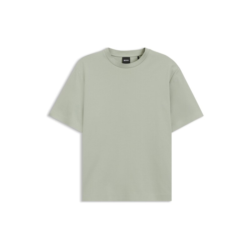 BOSS Relaxed-fit T-shirt in mercerised cotton