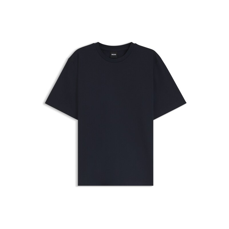 BOSS Relaxed-fit T-shirt in mercerised cotton