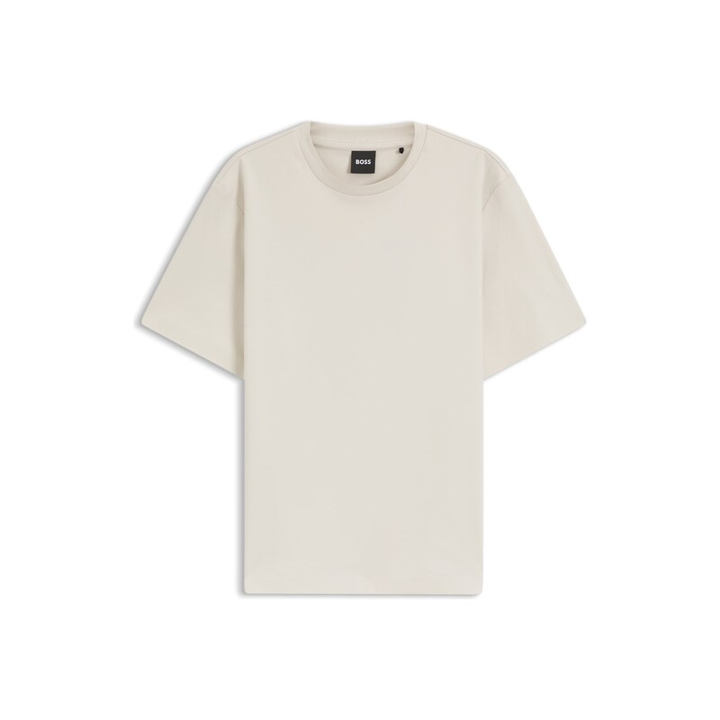 BOSS Relaxed-fit T-shirt in mercerised cotton
