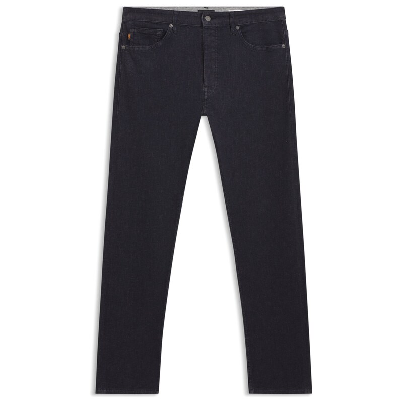 BOSS Delaware slim-fit jeans in dark-blue soft-motion denim