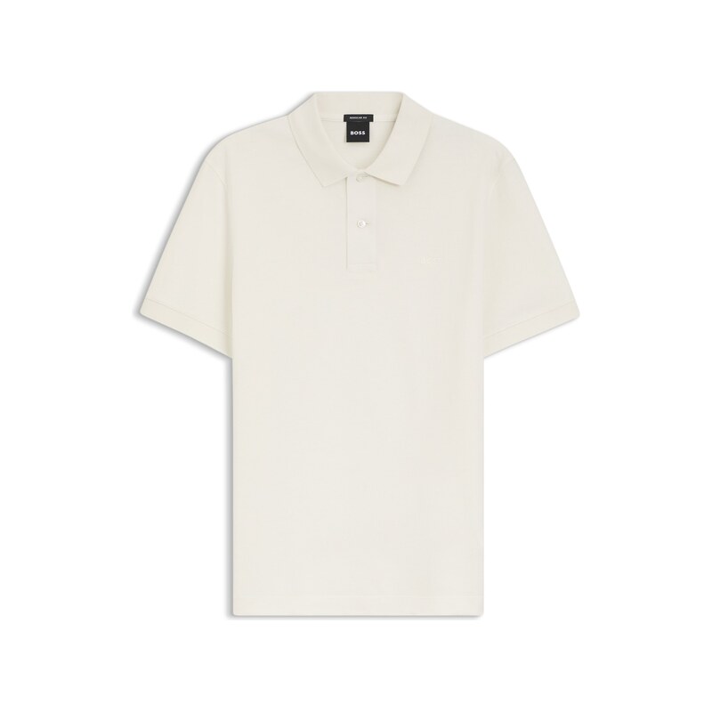 BOSS Pallas polo shirt in cotton piqué with embroidered logo
