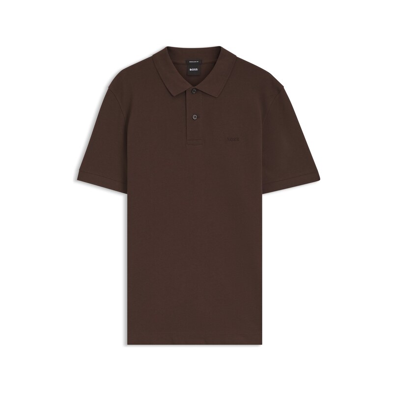 BOSS Pallas polo shirt in cotton piqué with embroidered logo