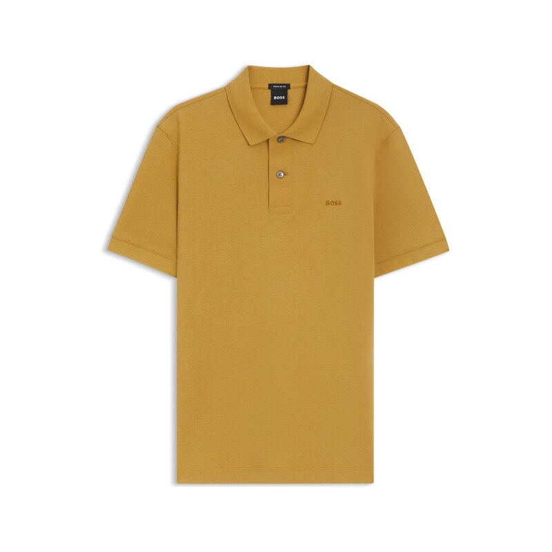 BOSS Pallas polo shirt in cotton piqué with embroidered logo