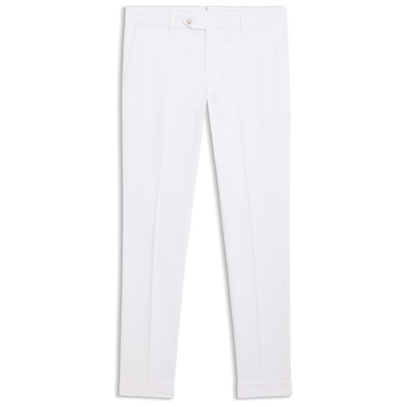BOSS Slim-fit trousers in washable stretch cotton