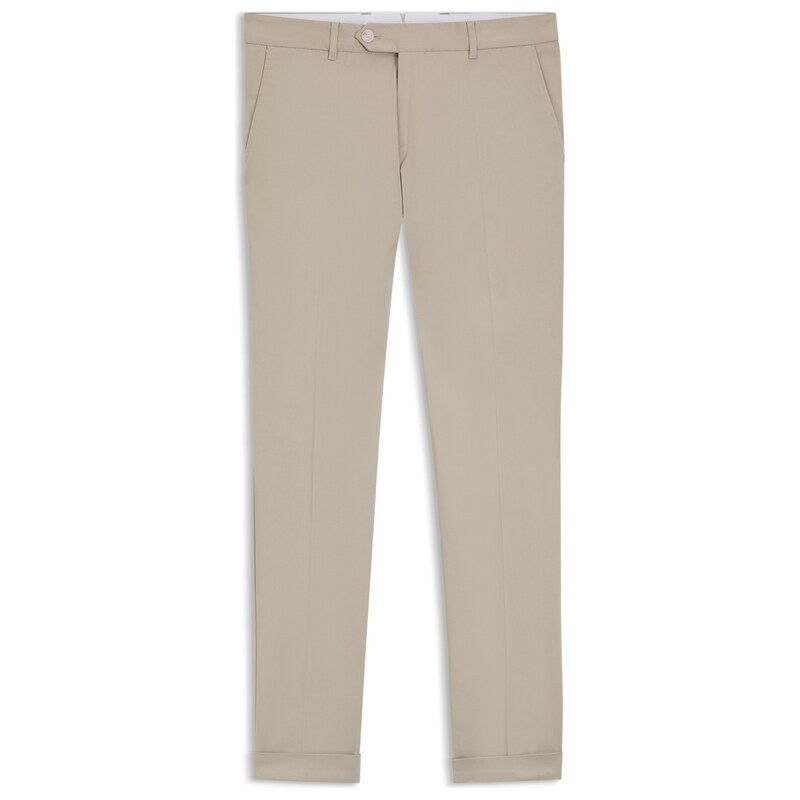 BOSS Slim-fit trousers in washable stretch cotton