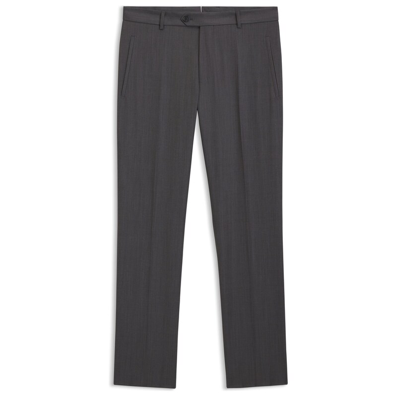 BOSS Regular-fit trousers in water-repellent virgin wool