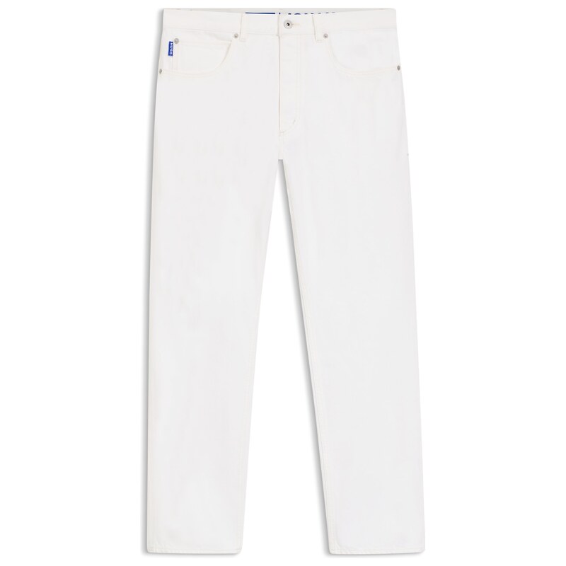 HUGO Regular-fit jeans in white denim
