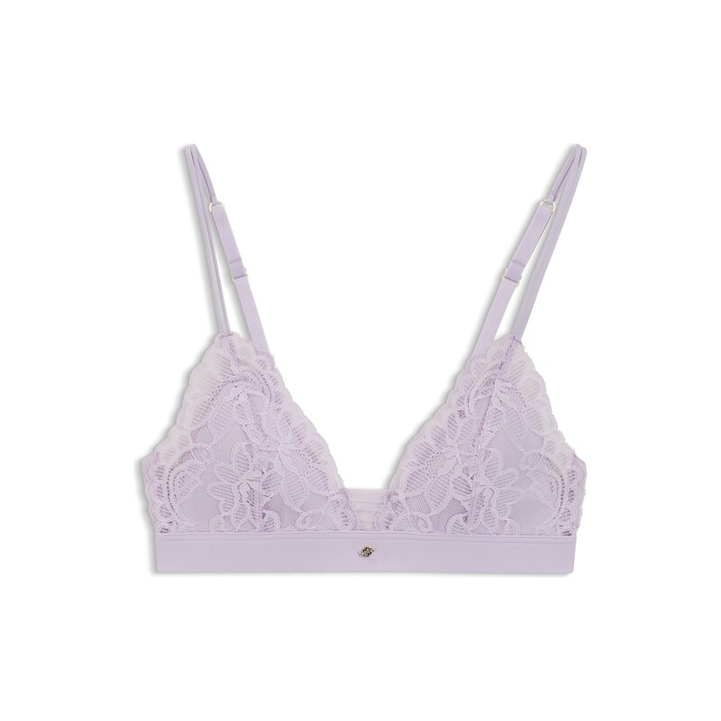 BOSS Premium lace bralette with mesh pleating