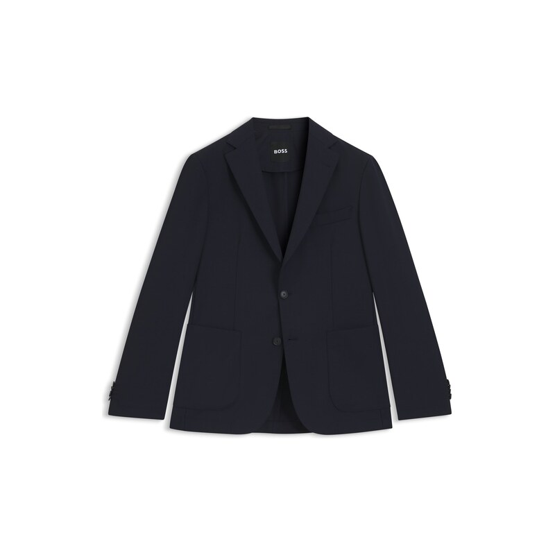 BOSS Slim-fit suit jacket in washable performance-stretch fabric