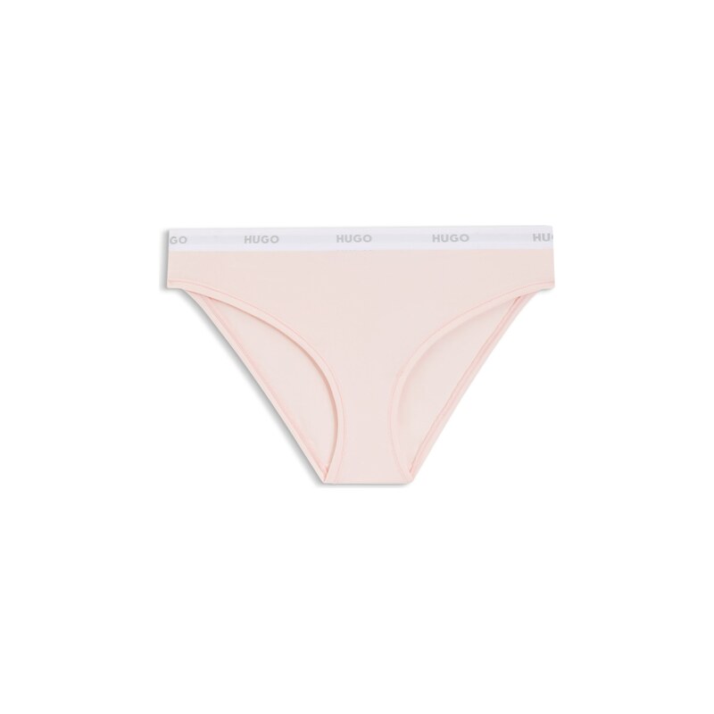 HUGO Stretch-cotton briefs with repeat logos
