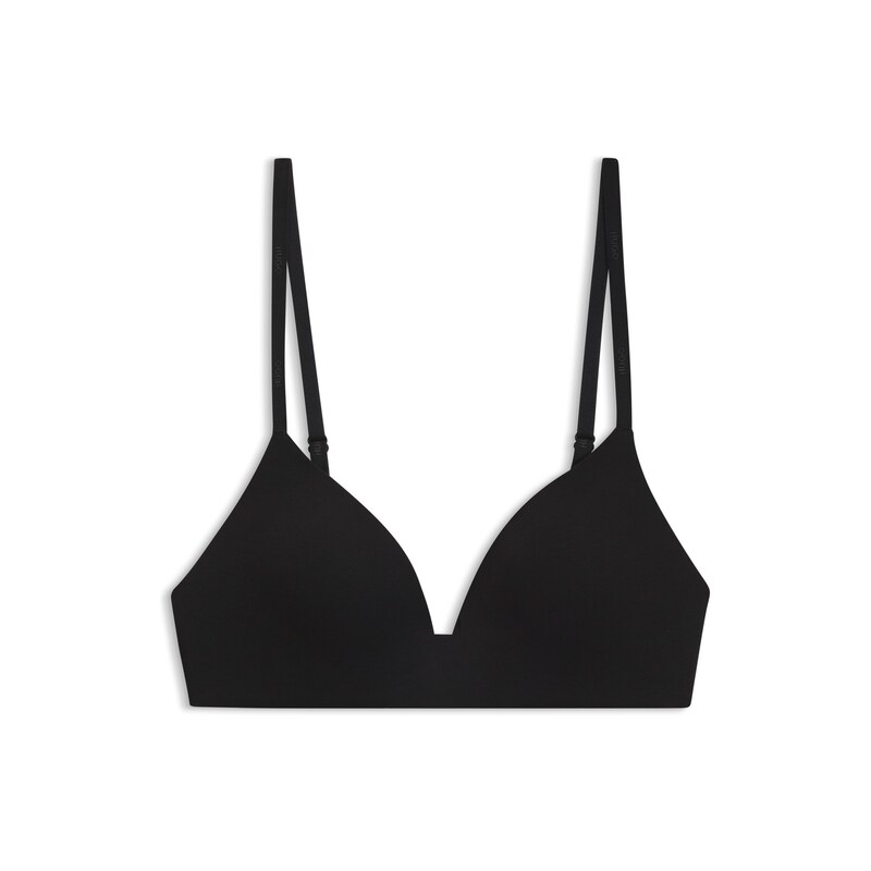 HUGO Wireless padded bralette with logo band