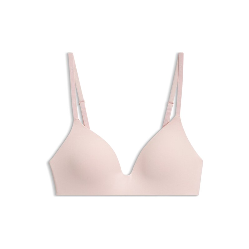 HUGO Wireless padded bralette with logo band