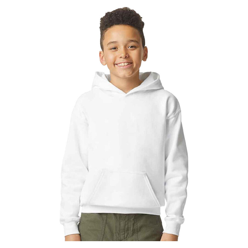 GILDAN Dětská mikina Softstyle Plain Midweight Fleece Hoodie
