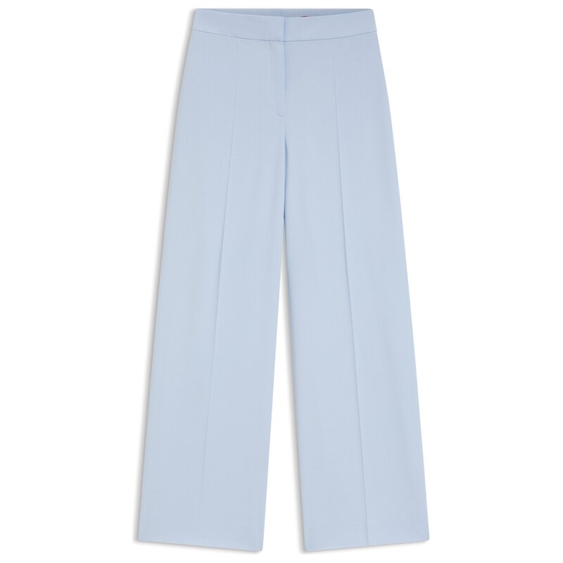 HUGO Wide-leg trousers in stretch fabric
