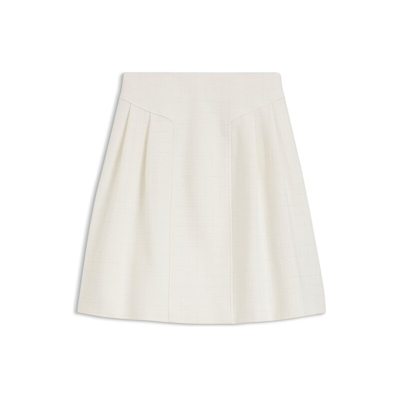 HUGO A-line skirt in sparkly bouclé