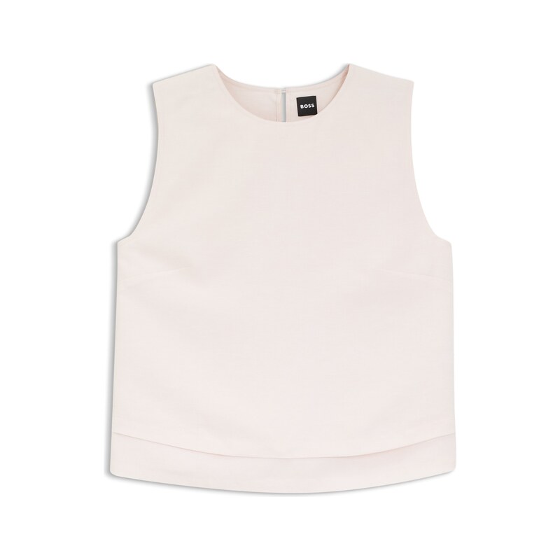 BOSS Layered top with open back