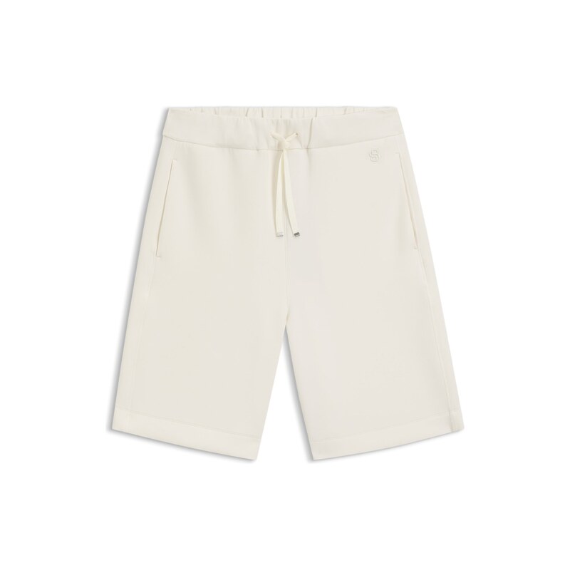 BOSS Relaxed-fit shorts in stretch jersey