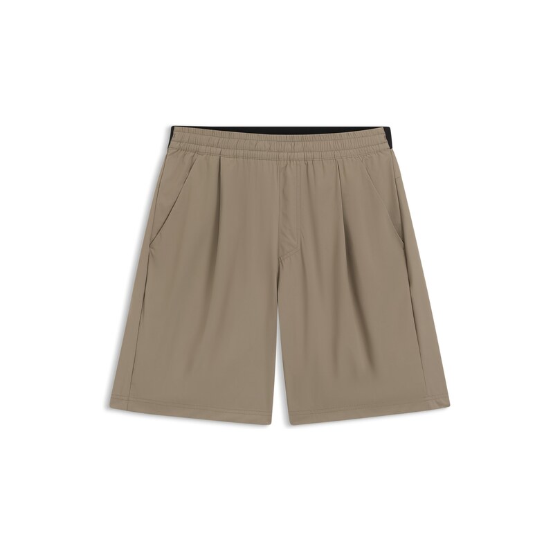 BOSS Water-repellent shorts in micro-waffle fabric