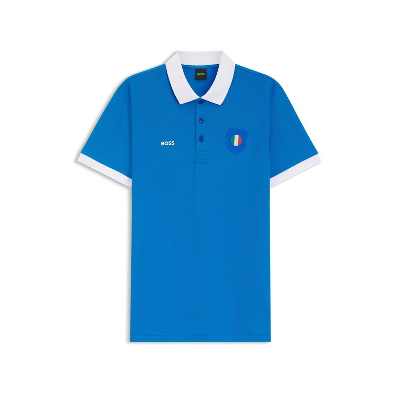 BOSS Paddy polo shirt with country flag