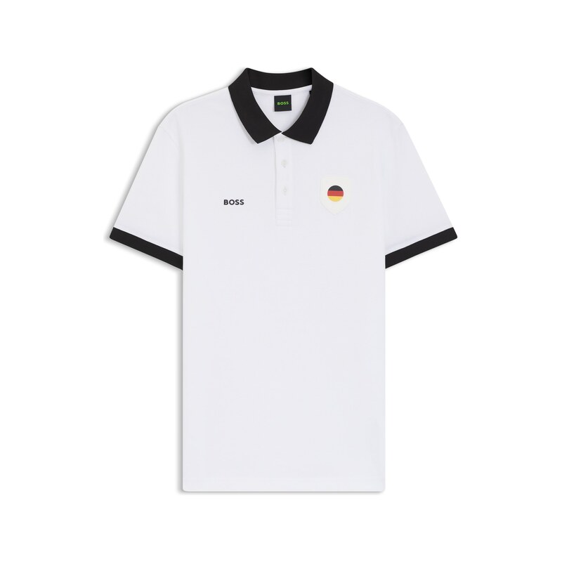 BOSS Paddy polo shirt with country flag