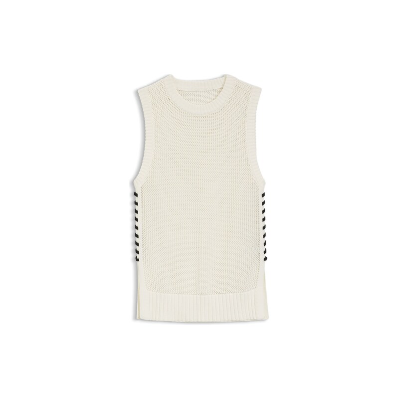 BOSS Cotton top with mesh structure