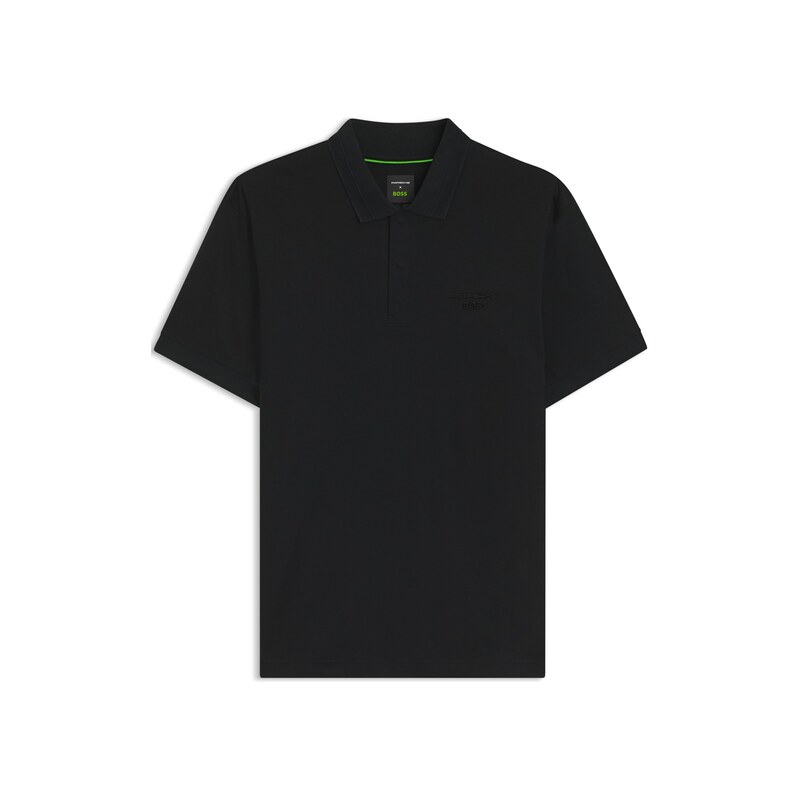 Porsche x BOSS polo shirt in mercerised cotton