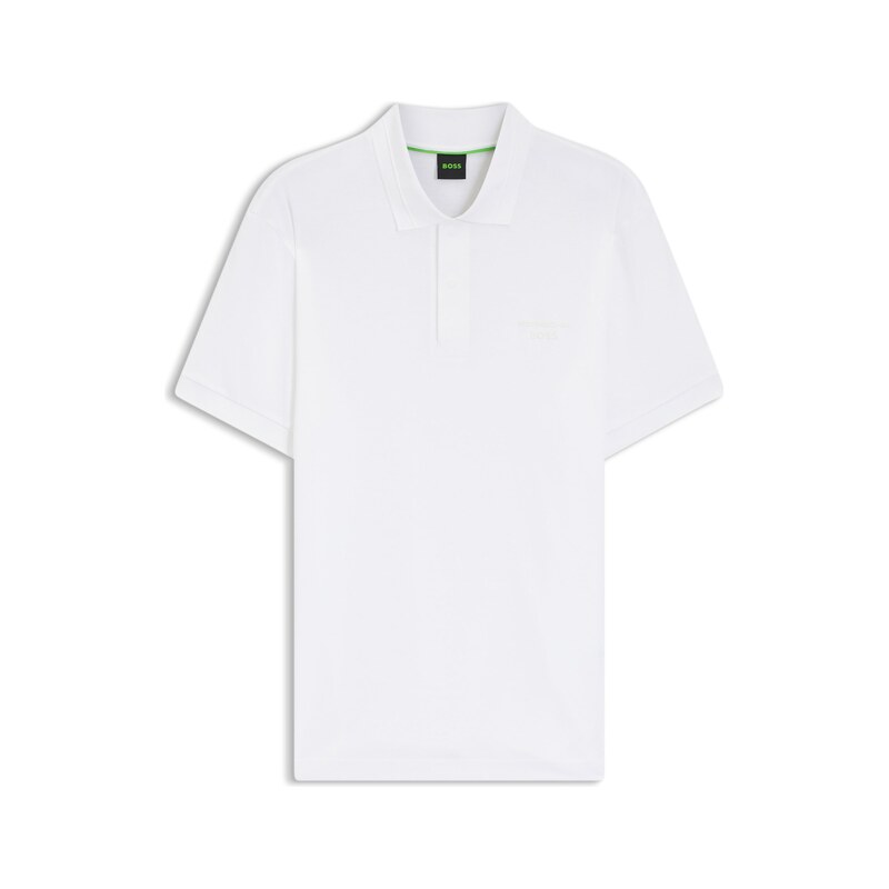 Porsche x BOSS polo shirt in mercerised cotton