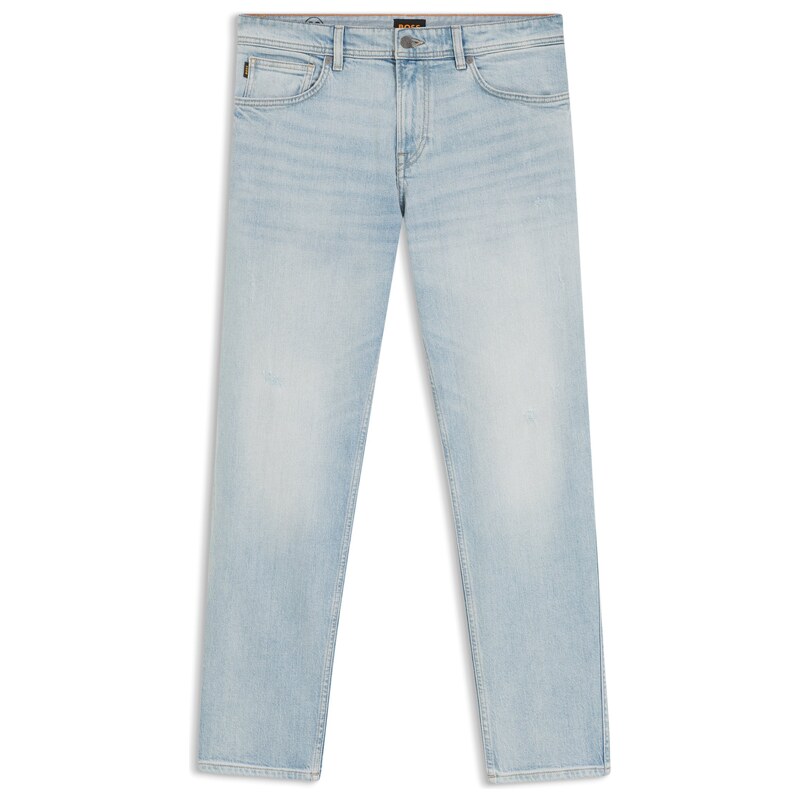 BOSS Maine regular-fit jeans in blue comfort-stretch denim