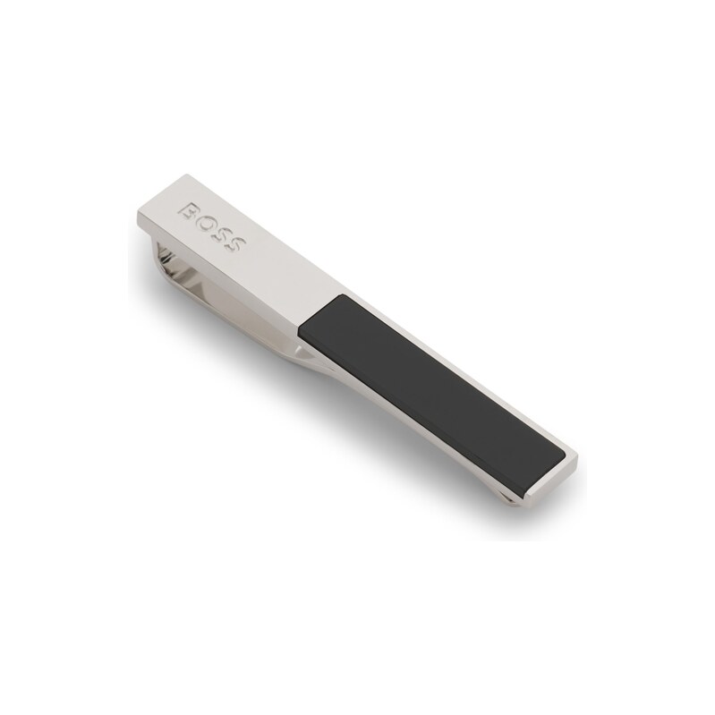 BOSS Cufflinks and tie bar set with enamel inserts