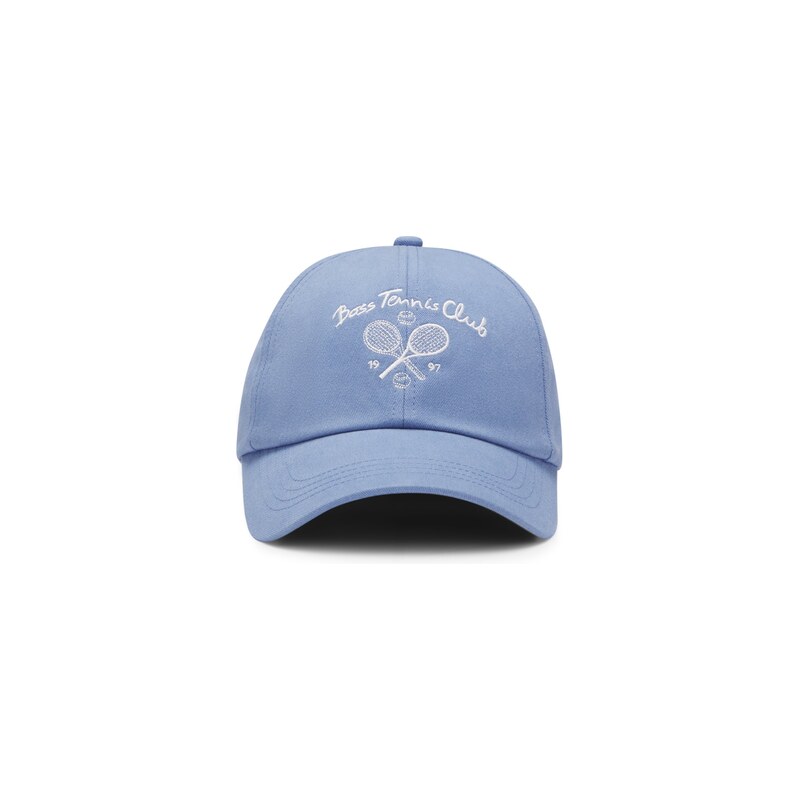 BOSS Cotton-twill cap with tennis artwork