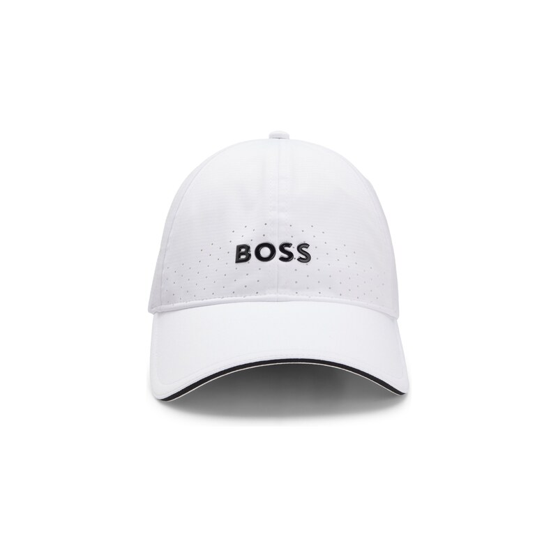 BOSS Perforated cap with gloss logo