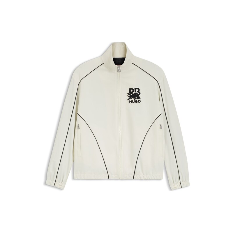 HUGO x RB zip-up jacket with bull motif