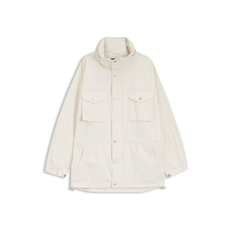 BOSS BY BECKHAM parka jacket in cotton