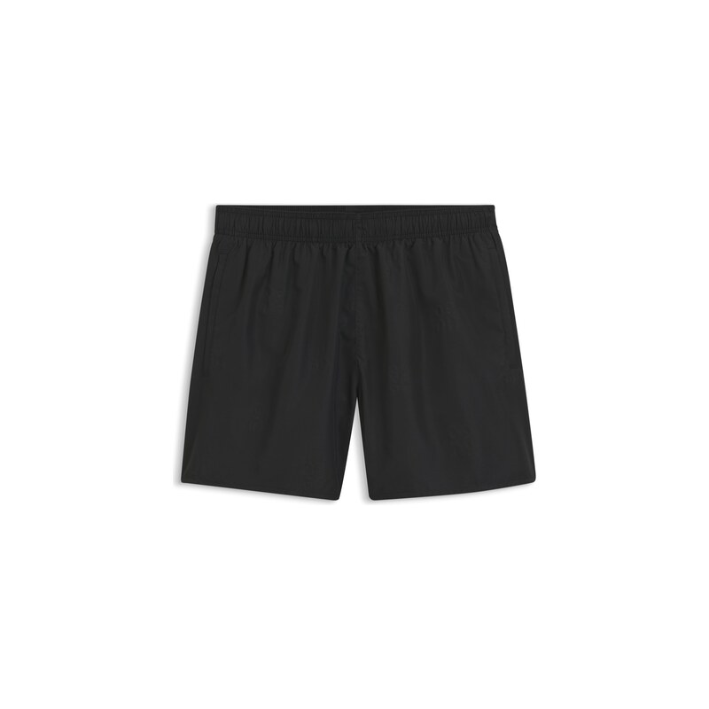 HUGO Swim shorts with all-over stacked logos