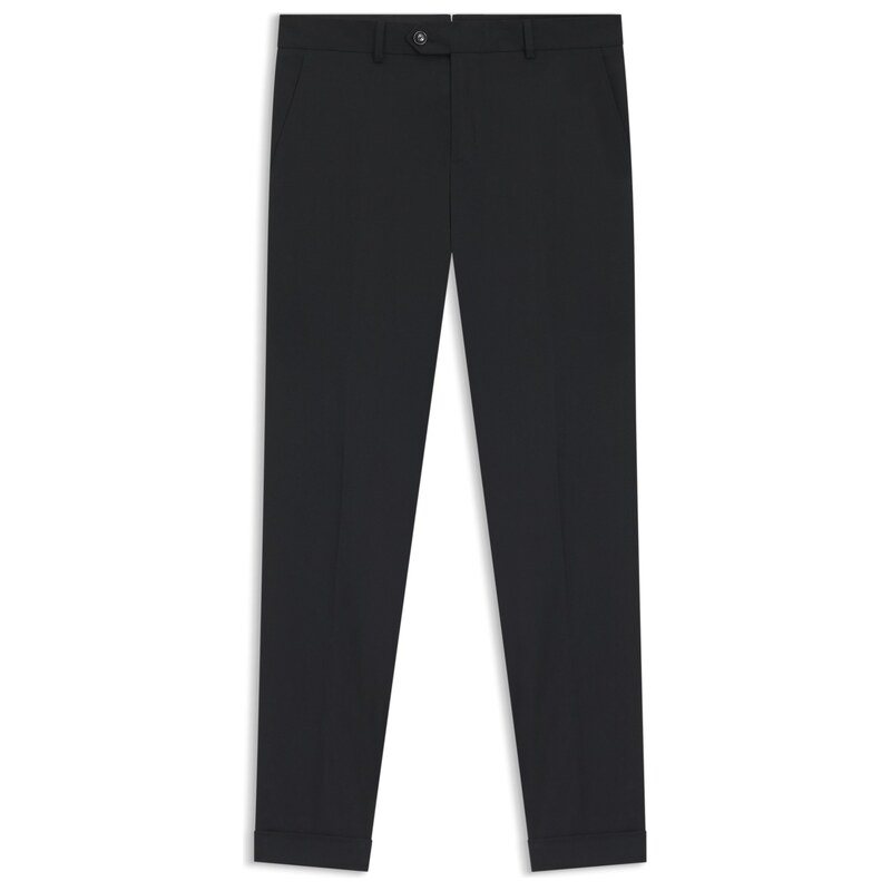 BOSS Slim-fit trousers in washable stretch cotton