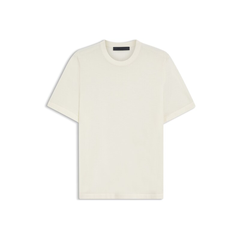 BOSS BY BECKHAM knit T-shirt in virgin wool