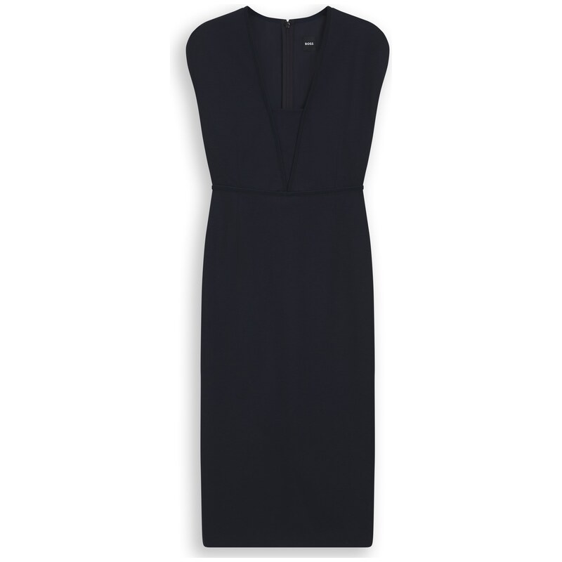 BOSS Bodycon dress with grosgrain trims