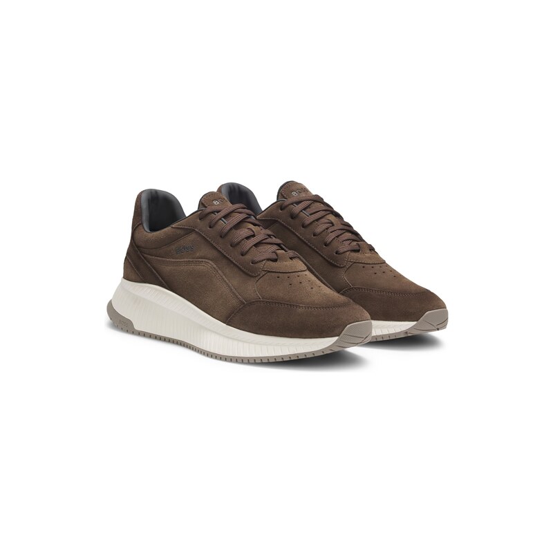 BOSS TTNM trainers in suede