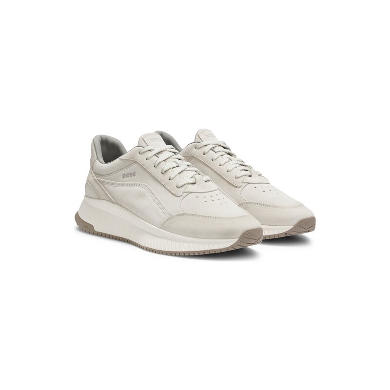 BOSS TTNM trainers in suede