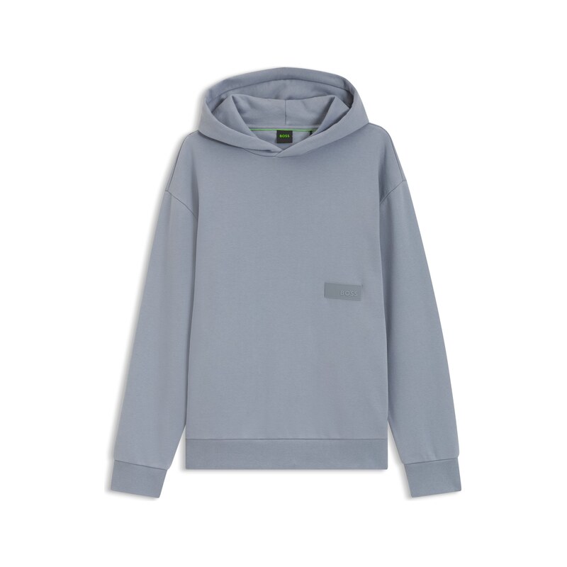 BOSS Relaxed-fit sweatshirt in luxurious French Terry